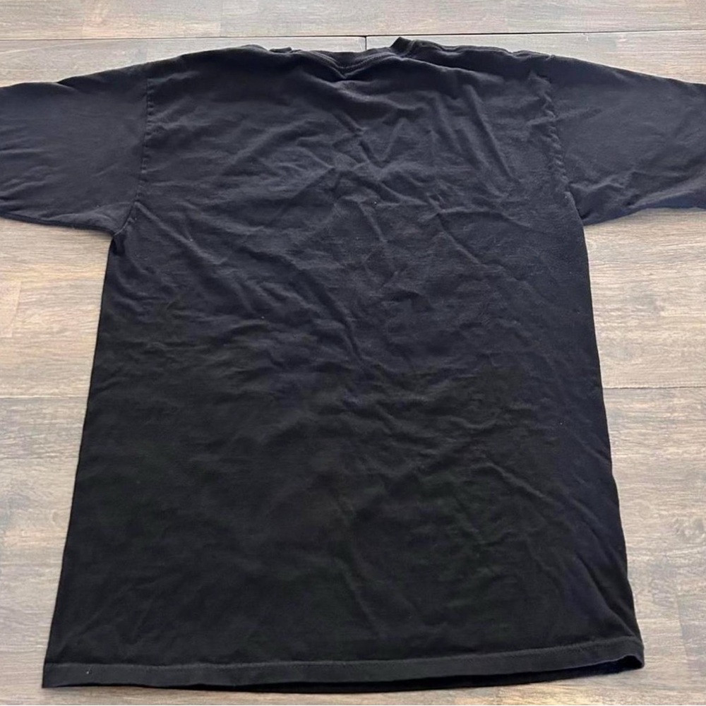 Monster Energy Short Sleeve Tee with Distressed Flag Design - Picture 3 of 6